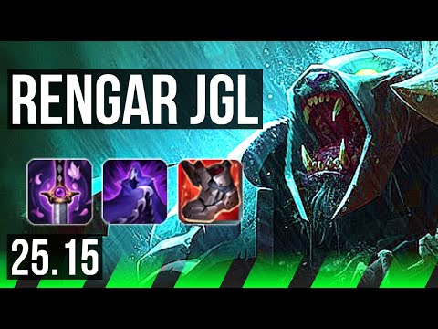RENGAR vs KAYN (JGL) | 69% winrate, 8/4/15 | KR Master | 25.15