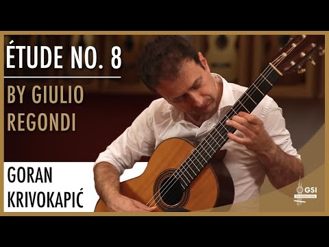 Goran Krivokapić performs "Étude No. 8" by Giulio Regondi on a 1932 Domingo Esteso classical guitar
