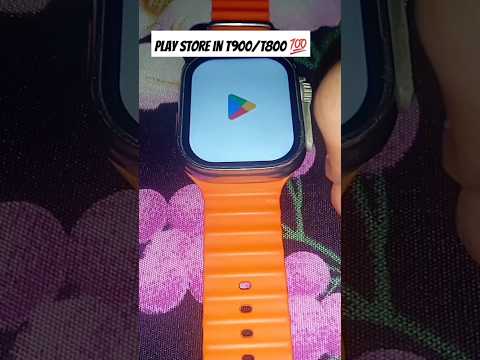 T900/T800 ultra smartwatch me game kaise download kare 🤔 || play Store code 💯💯 #shorts #viral #watch