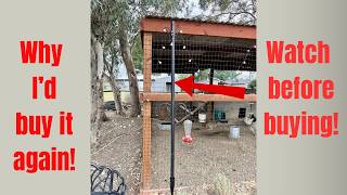 Tall shepherd's hook for your garden or yard