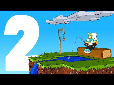 You're Fishing Wrong | Minecraft Skyblock Let's Play Episode 2 (Bedrock/Java Server IP)
