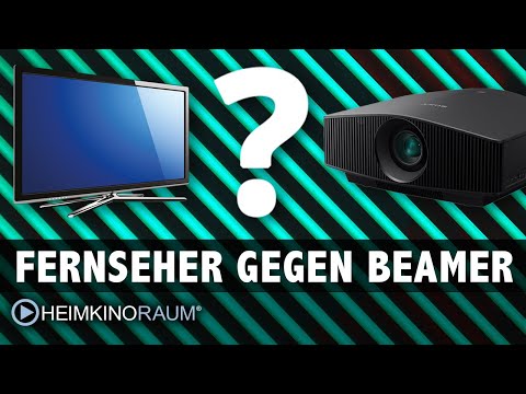 Fernseher gegen Beamer im hellen Wohnzimmer? Ist ein TV besser?