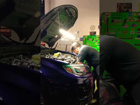 SUBARU WRX - timing belt & water pump replacement #subaru #wrx