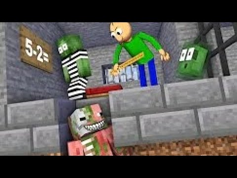 Monster School : ***BASICS PRISON ESCAPE Challenge - Minecraft Animation (resubido)