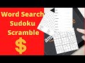 Amazon KDP puzzle, word search ,soduku برنامج جميل للعمل ب Amazon KDP puzzle, word search ,soduku برنامج جميل للعمل ب