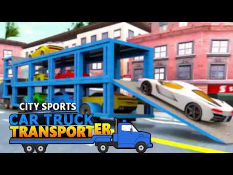 City Sports Car Truck Transport Simulator Video