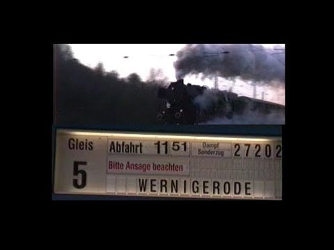 52 8148-0 - Dampf-Sonderzug nach Wernigerode [1998 Heissener Berg / Bochum HBF]