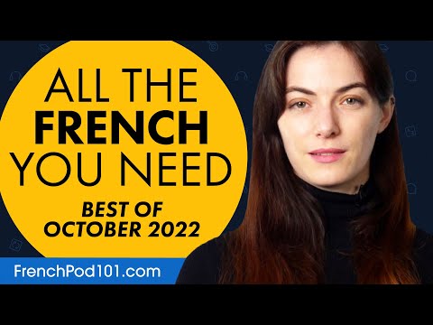 Your Monthly Dose of French - Best of October 2022