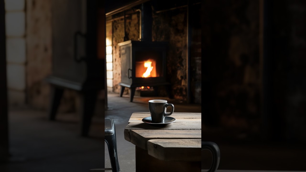 Rustic Coffee Shop Ambience