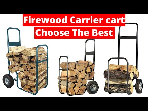 Best Firewood Carrier cart [Top 5 Firewood Carrier cart Buying Guide 2022]✅✅✅
