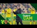 DUGOUT CAM 💺 | David Wagner's passion! 🙌 | Norwich City vs Hull City