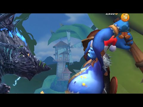 Geogantis vs Enemy Trolls ! - Hungry Dragon 🐉