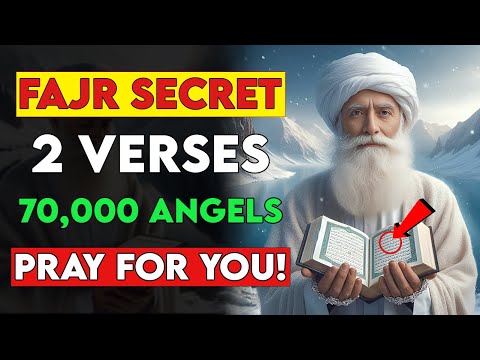 Recite This After Fajr – 70,000 Angels Will Fulfill All Your Needs