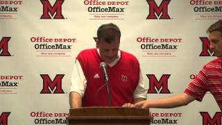 Coach Martin Post Game Press Conference - EKU 9/6/2014
