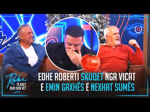 Edhe Roberti skuqet nga Vicat e Emin Gaxhës e Nexhat Sumës 😂