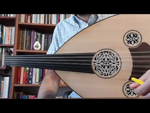 Ud dersleri 16 / Oud Lessons 16 /  Dr. Bilen Işıktaş - (Saba Makamı), Saba ud taksimi