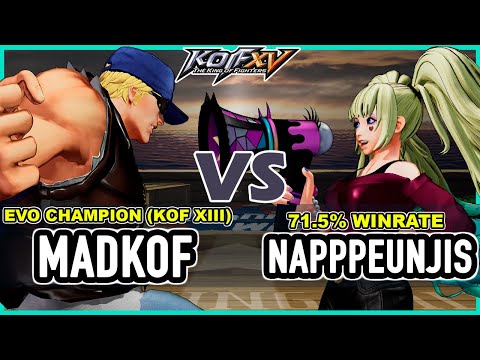KOF XV 🔥 Madkof (Geese/Clark/Heidern) vs Nappeunjis (Sylvie/Dolores/Maxima)