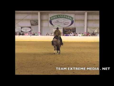 GREAT SHINING PINE AND DEAN BROWN AT THE 2015 EPRHA SANTA HILL RANCH OPEN FUTURITY