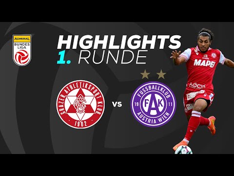GAK 1902 - FK Austria Wien 1. Runde ADMIRAL Bundesliga 2025/26