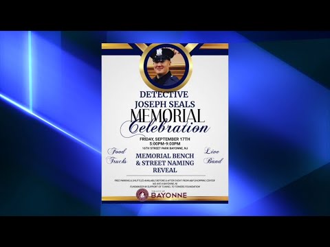 NJ Jersey City Detective Joseph Seals Memorial Celebration