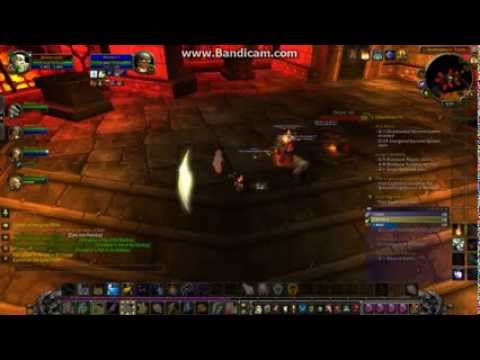 WOW gnome priest healing boss fight lol