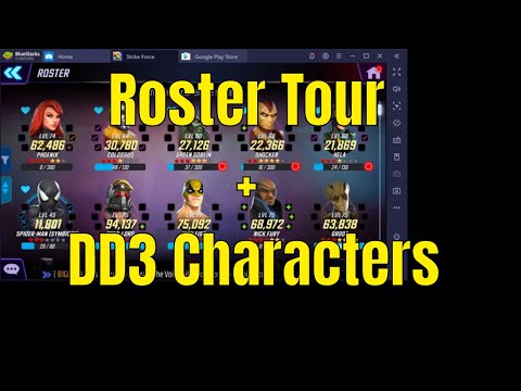 Marvel Strike Force F2P Roster Tour - Possible Characters for DD3?