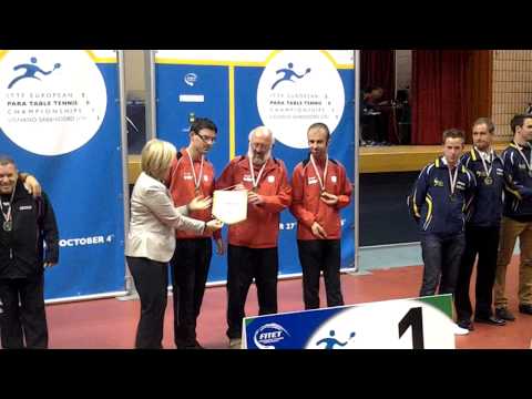 ITTF PARALYMPIC EUROPEAN TABLE TENNIS CHAMPIONSHIPS 2013 IN LIGNANO(ITALY)  27/09 - 05/10/2013.