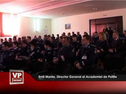 Emil Manta, Director General al Academiei de Poliţie