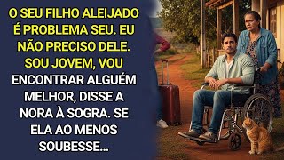 O seu filho aleijado é problema seu. Sou jovem, vou encontrar alguém melhor, disse a nora à sogra.