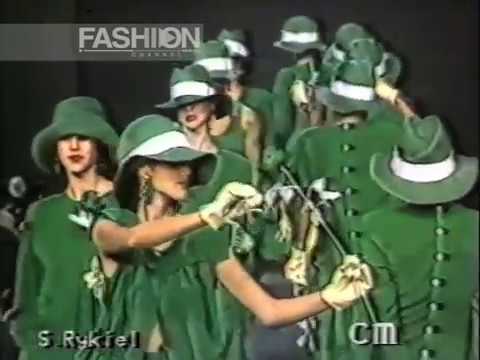 "Sonia Rykiel" Spring Summer 1987 Paris Pret a Porter Woman by Canale Moda