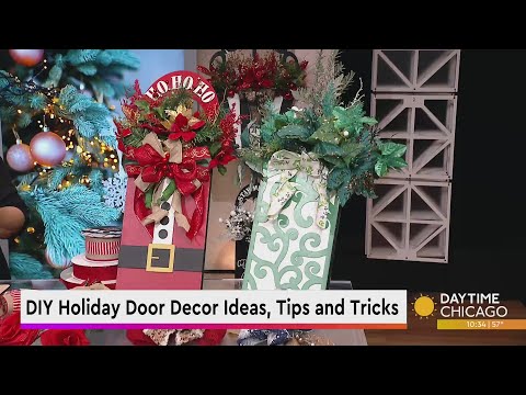 DIY Holiday Door Decor Ideas, Tips and Tricks