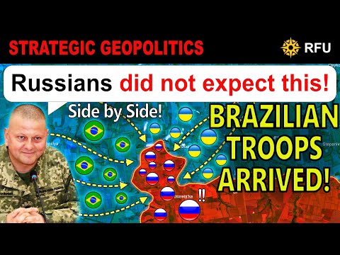 RUSSIANS IN SHOCK. Brazilians Encircle and Kill Russians in Pokrovsk! | RFU News