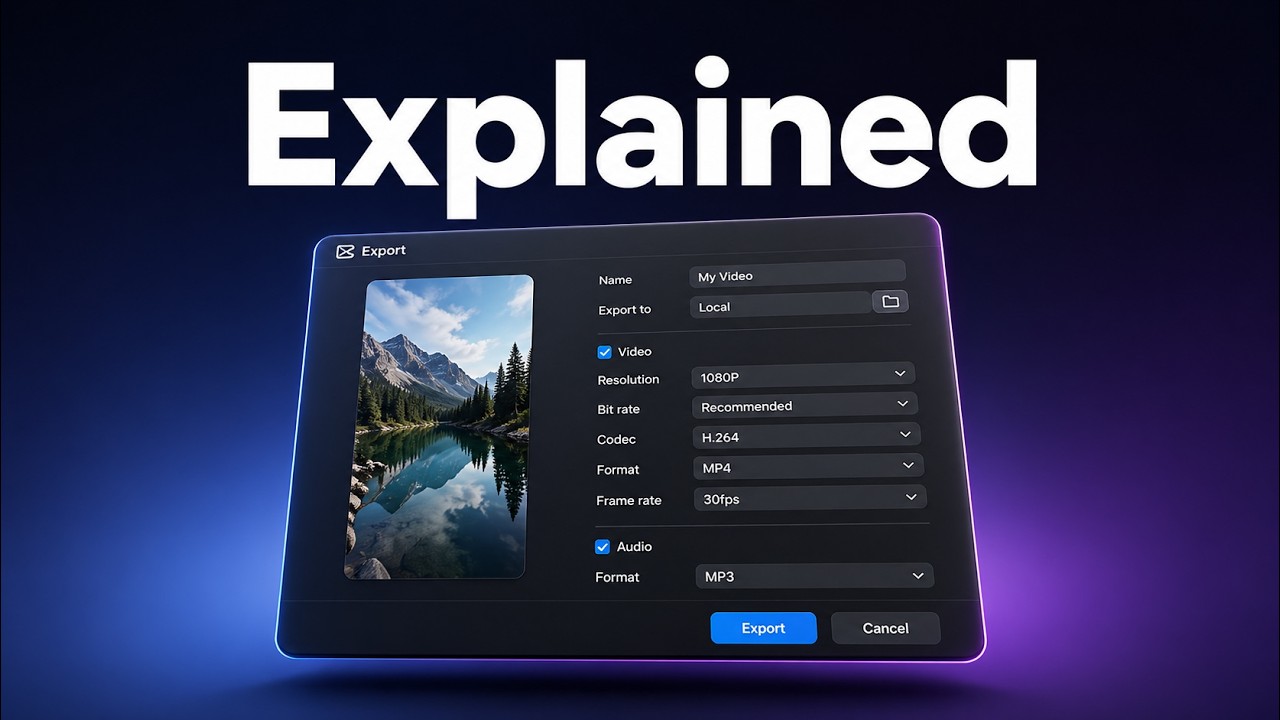 Every CapCut Export Setting Explained thumbnail