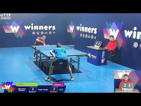 Akhmedov Sarkhan-Smyk Vasilii.WINners. CUP Table Tennis 7 23.12.2020  15:15