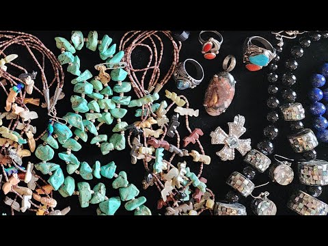 Jason Adams is live UNBOXING Vintage JEWELRY for OUR NEXT SALE silver gold costume & CHAT!