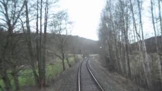 preview picture of video 'Führerstandsmitfahrt Wippra - Klostermansfeld'