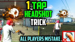 One Tap Headshot Trick In Free Fire  Auto Headshot