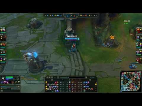 LoL: Steelback Jhin vs Tristana ADC SEASON2016 Aug 2016