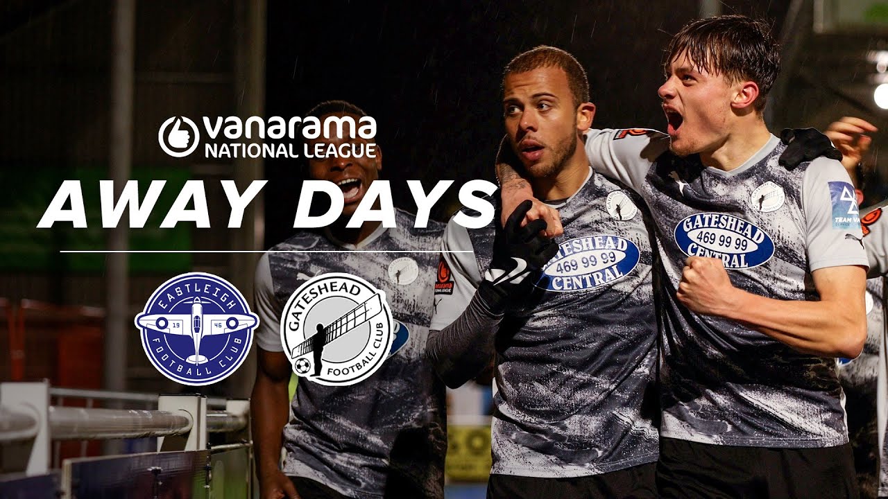 Aaron Martin bags hat-trick as Gateshead score FIVE! 🤩 | Eastleigh 2-5 Gateshead | AWAY DAYS