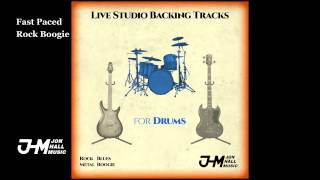 Fast Paced Rock Boogie - Drum Backing Track