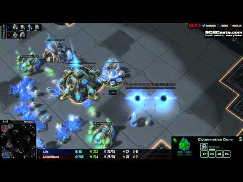 Snute vs Life PvP Game 6 Starcraft 2 Showmatch