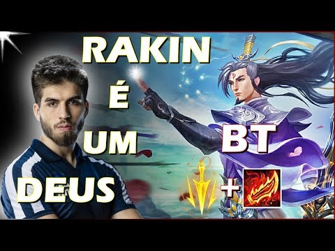 RAKIN MANDOU UM SALVE PARA VOCÊS E DE QUEBRA AINDA ME CARREGOU! MatheusBT