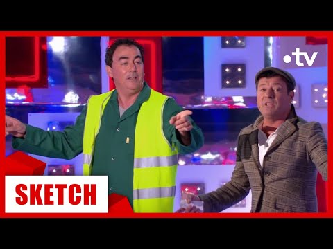 Les chevaliers du fiel "La manifestation" - Vivement Dimanche - 26 février 2023