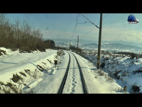Train RearView Deda-Monor Gledin-Sărățel-Beclean pe Someș-Dej Călători - 11 February 2022
