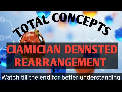 CIAMICIAN DENNSTED REARRANGEMENT/NAME REACTION/REACTION MECHANISM/CONCEPT IN CHEMISTRY