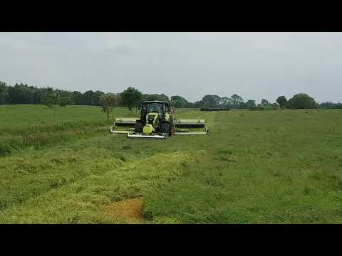 CLAAS Axion 920 CMATIC & Disco 9200C - 3200FC Move Demo