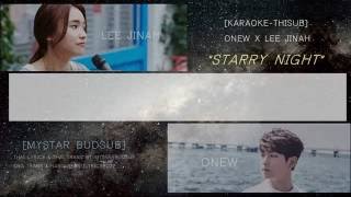 [KARAOKE/THAISUB]ONEW (온유) x LEE JIN AH (이진아) -  Starry Night (밤과 별의 노래)[SM STATION]