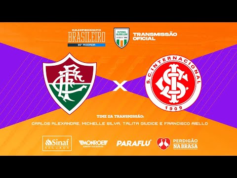 FLUMINENSE X INTERNACIONAL - AO VIVO - BRASILEIRÃO - Narração: Carlos Alexandre - Futebol Globo CBN