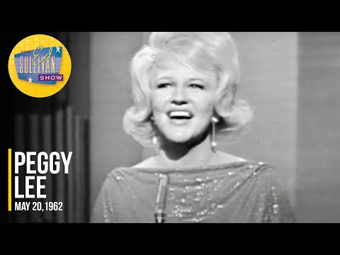 Peggy Lee "The Sweetest Sounds" on The Ed Sullivan Show