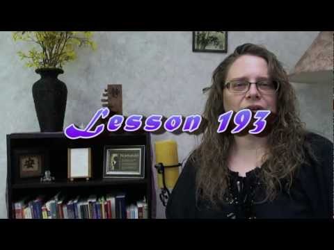 ACIM Workbook Keys - Lesson 193